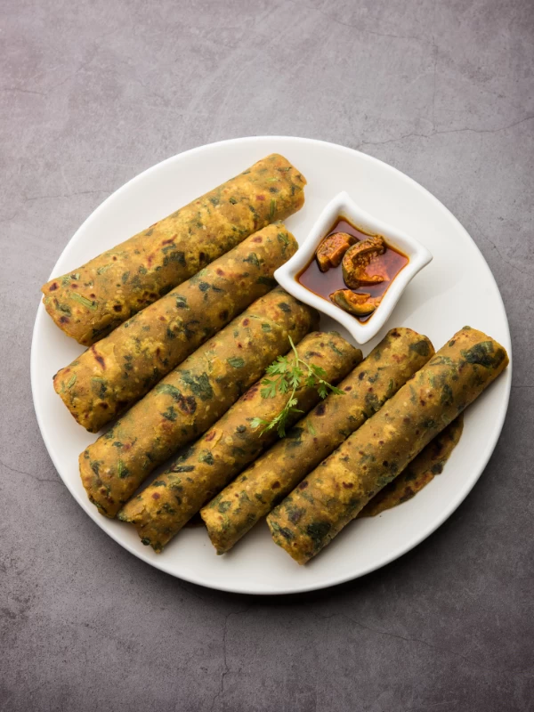 Palak paratha with Aashirwaad multigrain flour