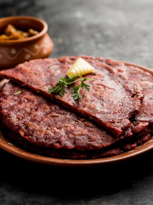Ragi and Besan Chilla