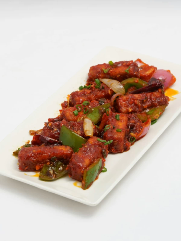 Paneer with Capsicum