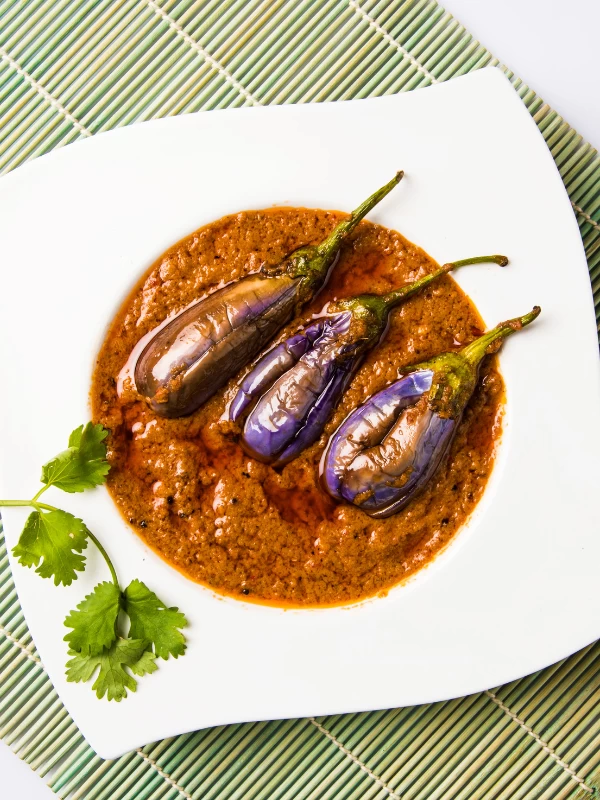 Brinjal Tomato Curry