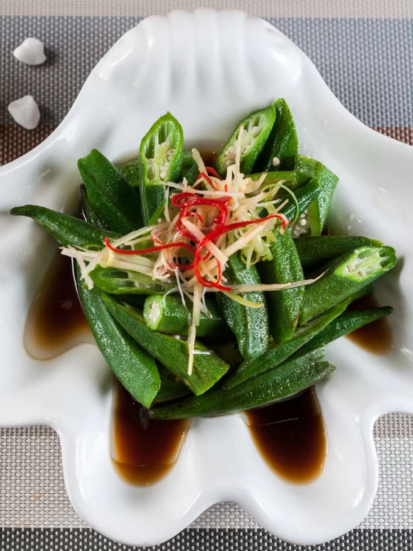 Boiled Okra