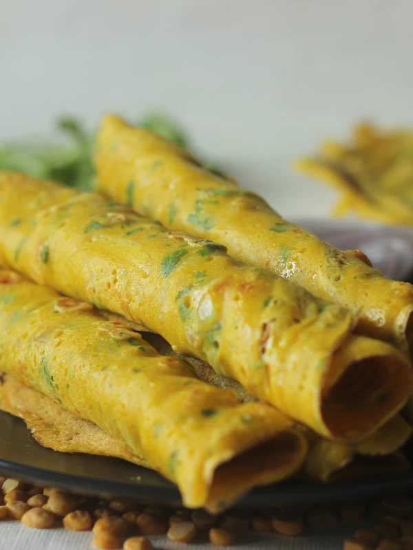 Stuffed Besan Pancake
