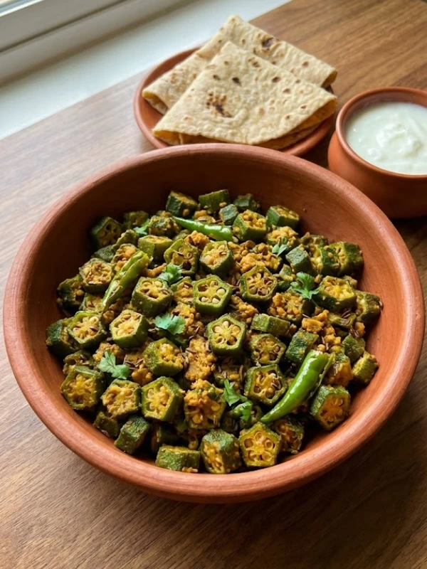 Bhindi Besan Sabzi