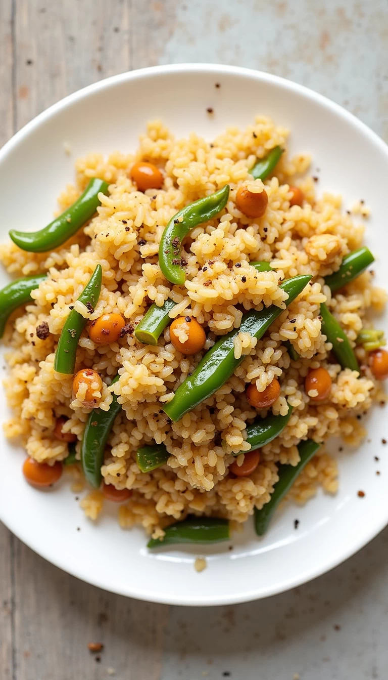 Capsicum Peanut Rice