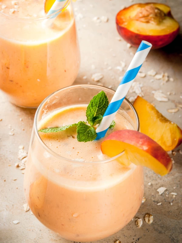 Peach and Cucumber Smoothie