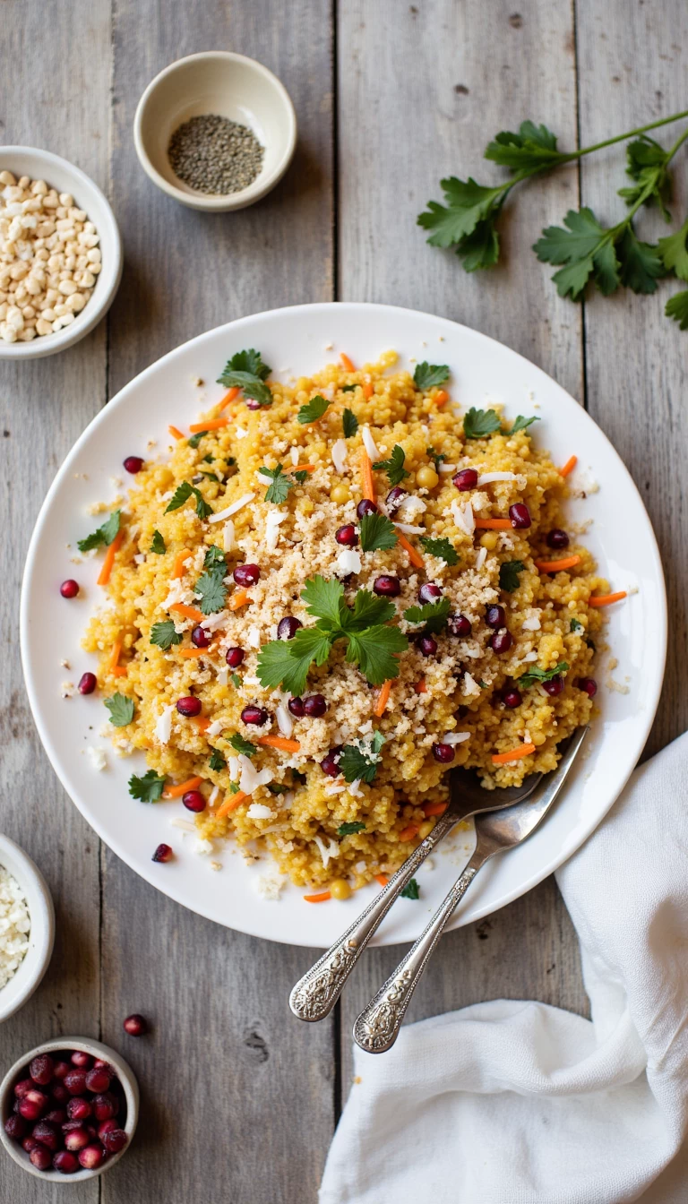 Carrot Moong Dal Salad