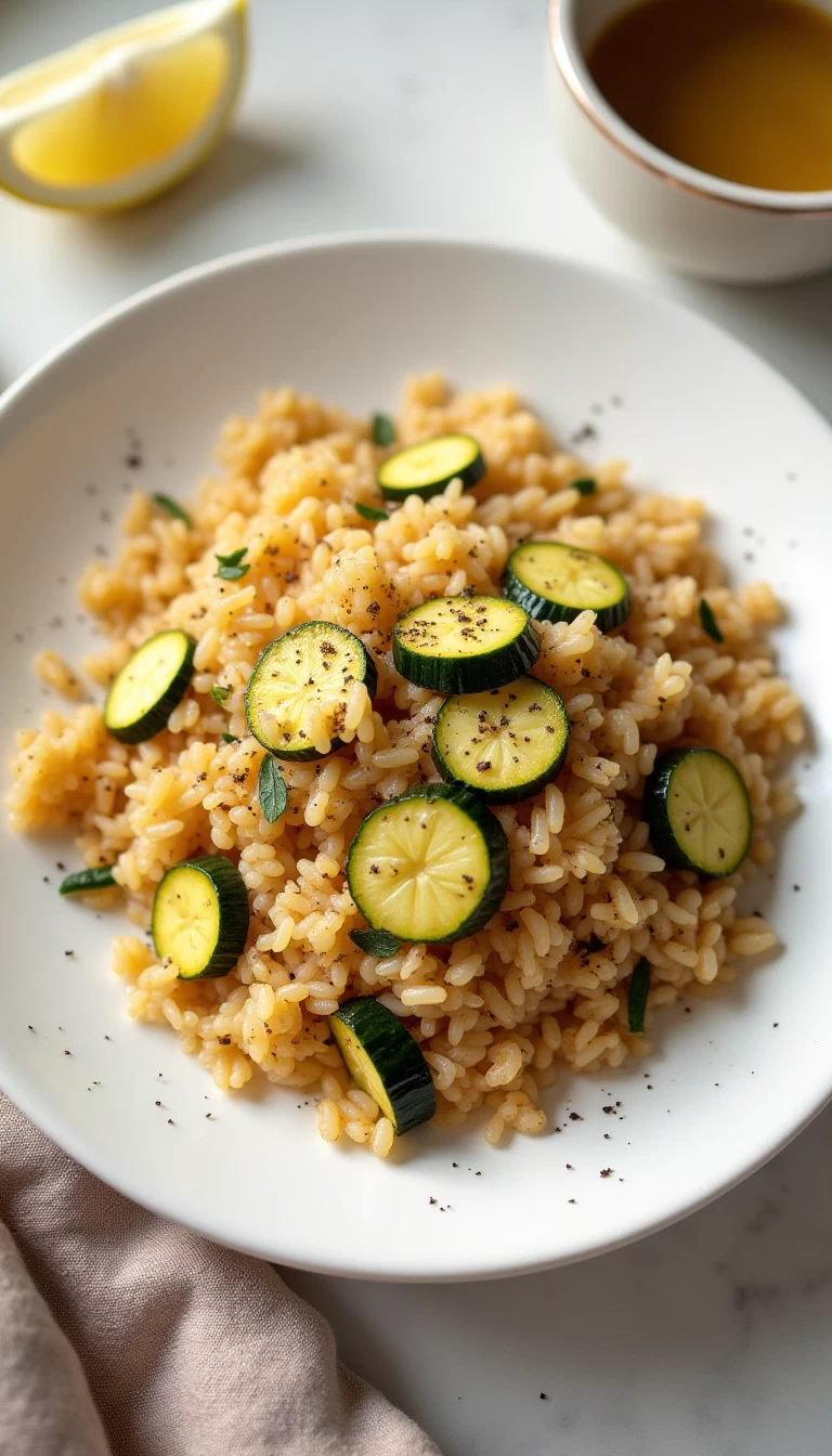 Zucchini Masala Rice