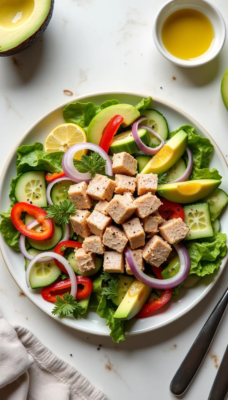 Tuna Avocado Salad