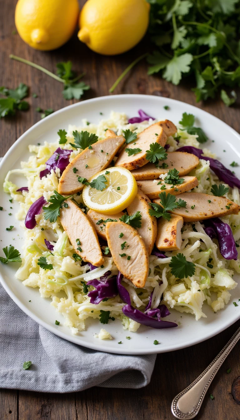 Cabbage Chicken Salad