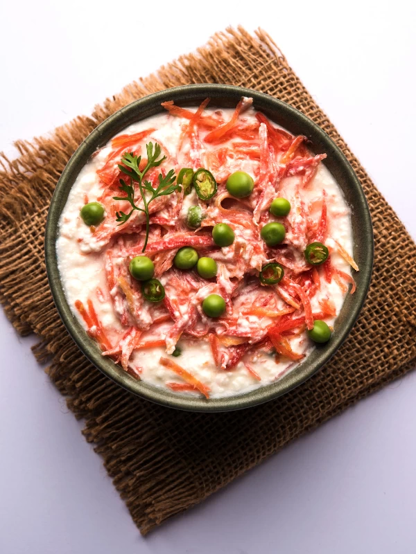 Beetroot & Carrot Raita