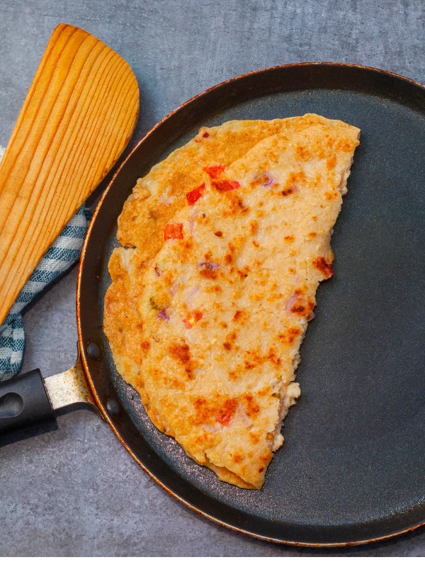 Oats & Vegetable Chilla