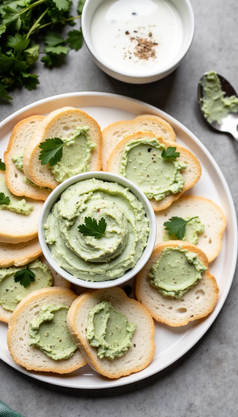 Desi spread with coriander leaves