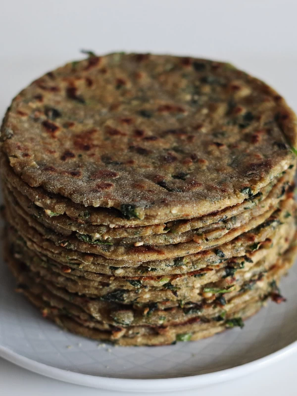 Bajra and Methi Paratha