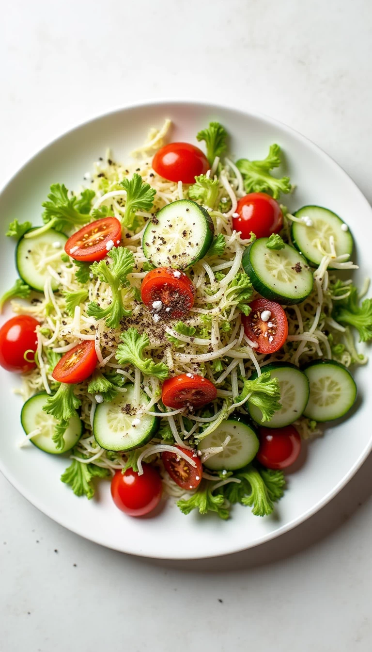 Low Oxalate Salad 6 (52 cal)