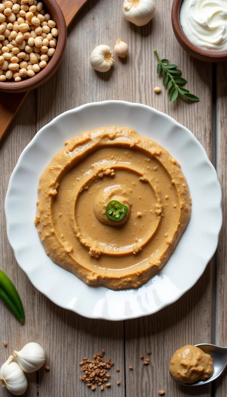 Groundnut-Garlic Chutney