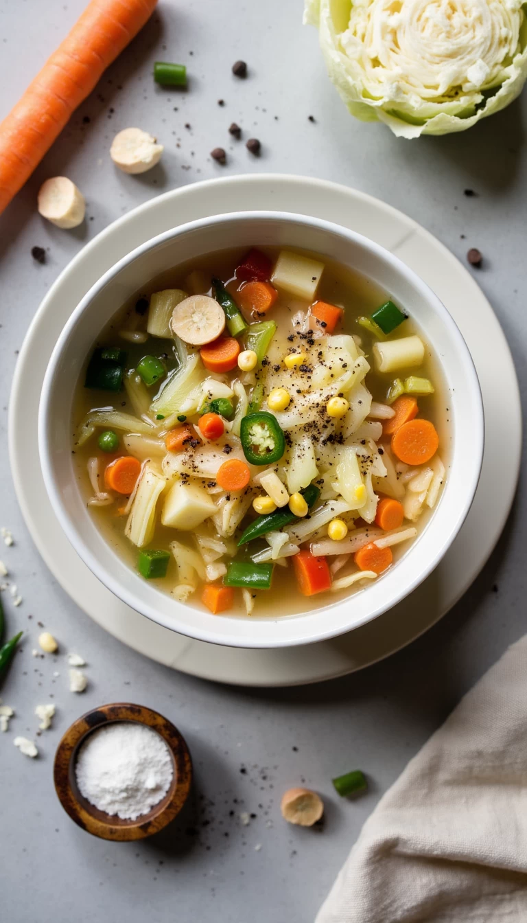 Diet +/ - Mix Veg Soup