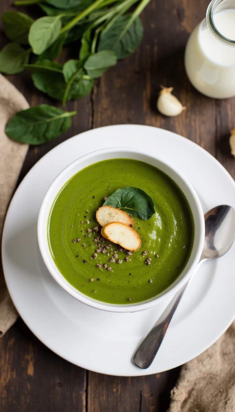 Diet+/- Spinach Soup
