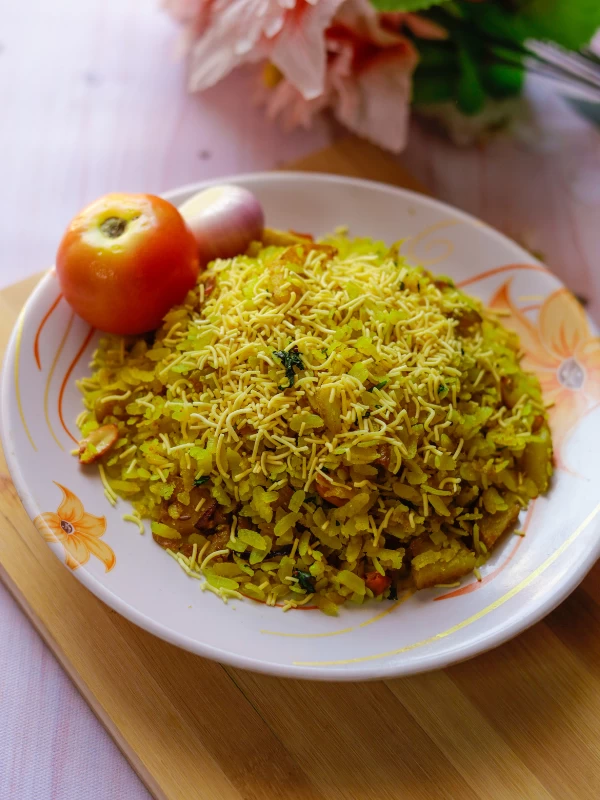 Paneer Vegetable Poha