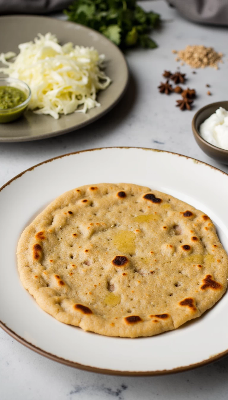 Cabbage Paratha