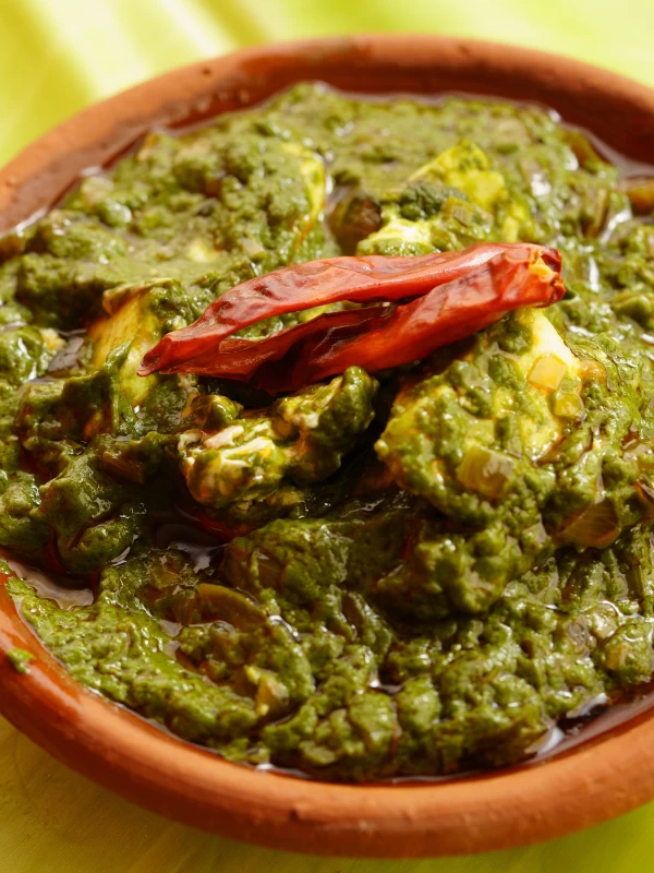 Palak Mushroom