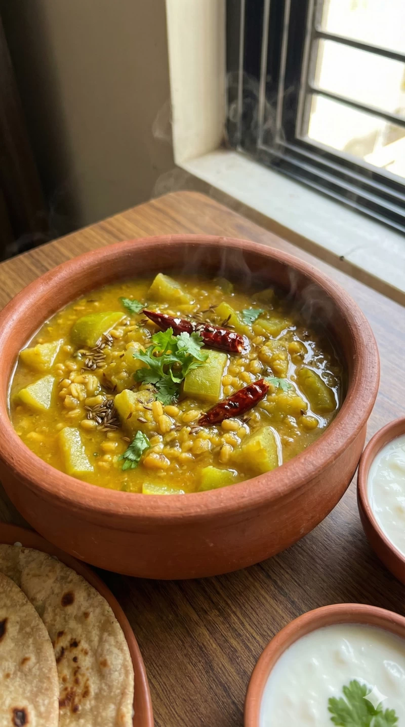 Lauki Moong Dal Sabzi
