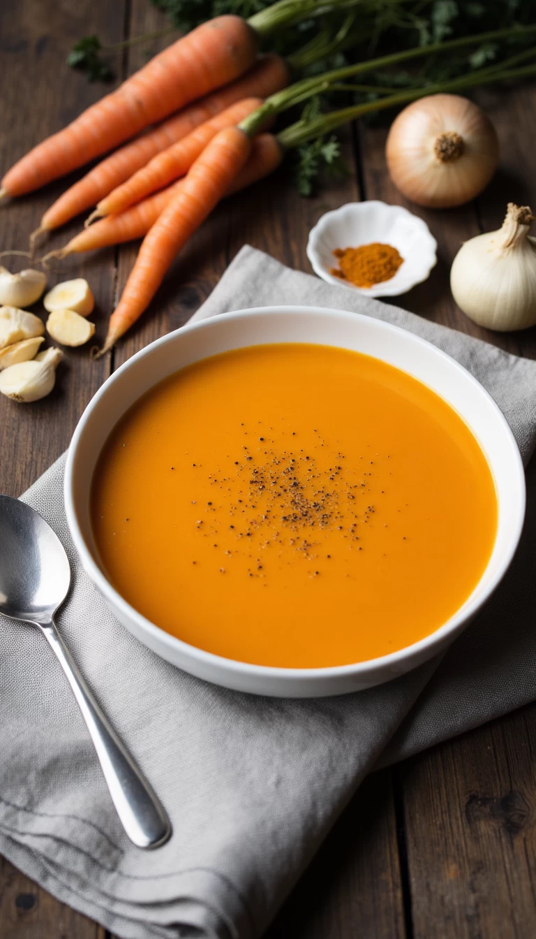 Carrot and Ginger Soup