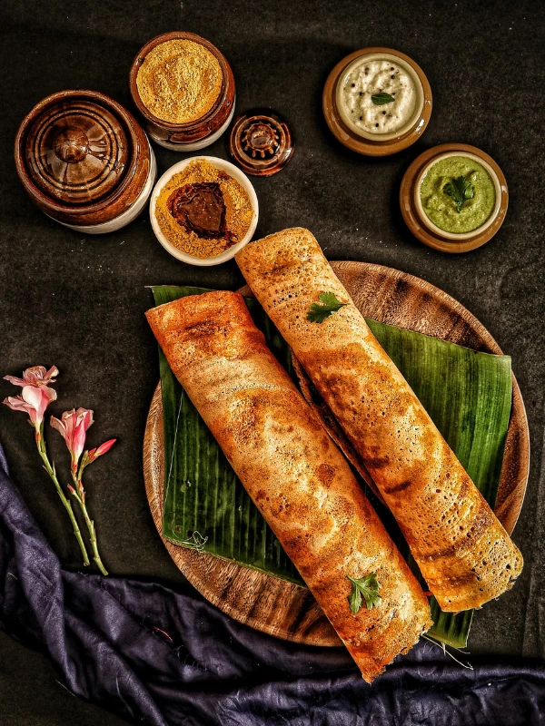 Quinoa Flour Dosa
