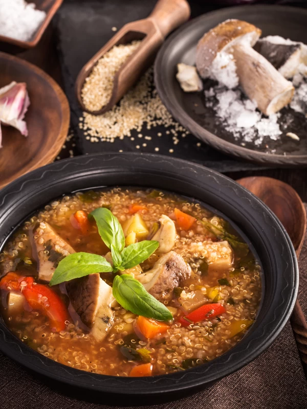 Quinoa Mushroom Masala