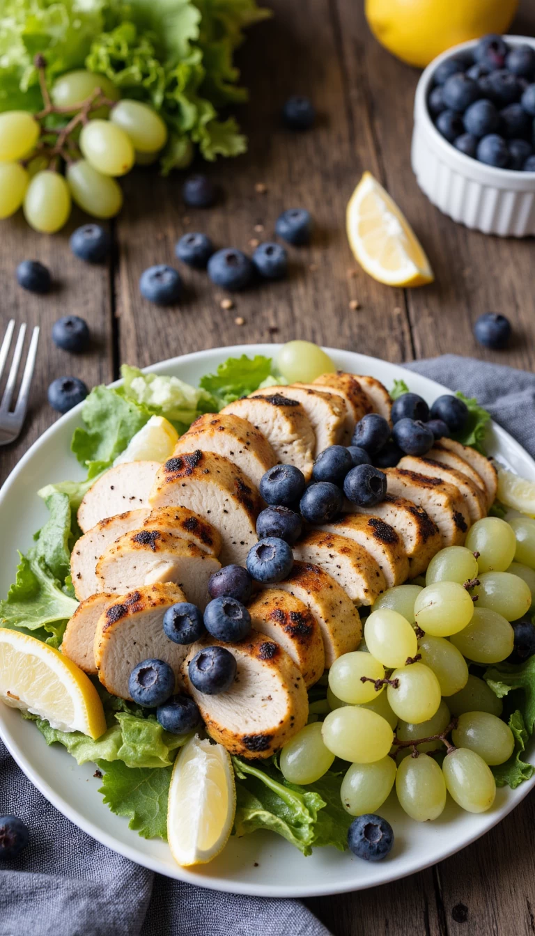 Rainbow Chicken Salad