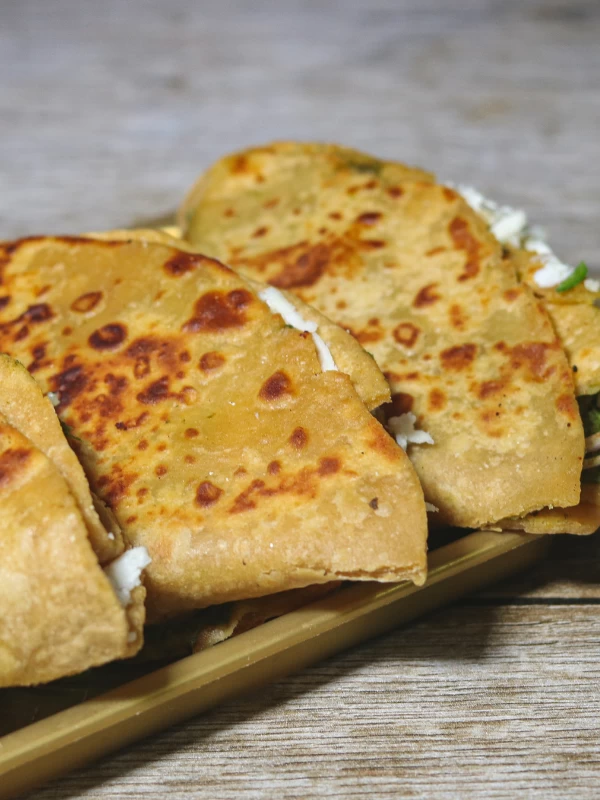 Paneer Paratha with Diabetic Flour