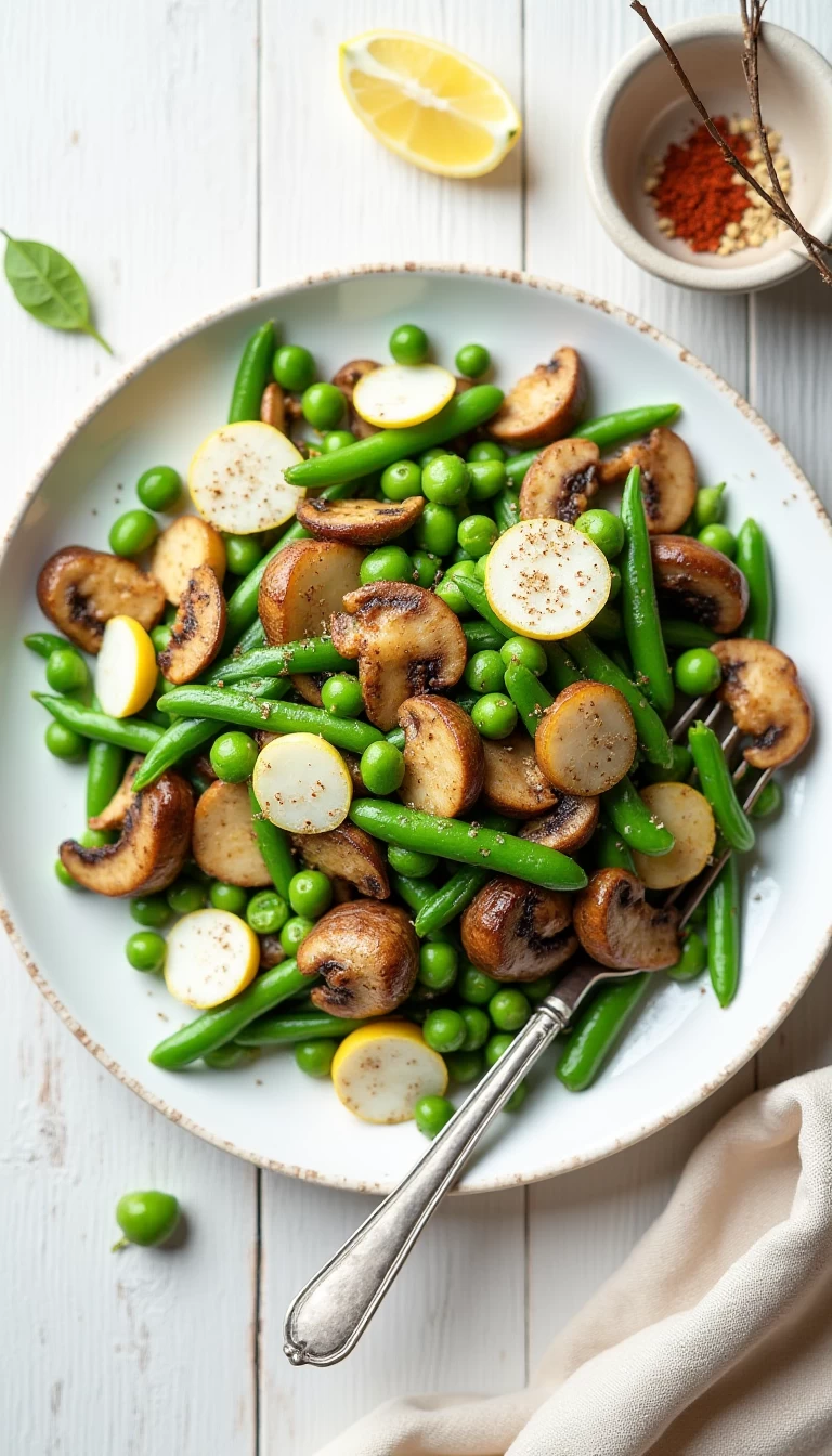 Diet +/- Mix Veg 7 (Peas, Mushrooms, Radish, Beans)