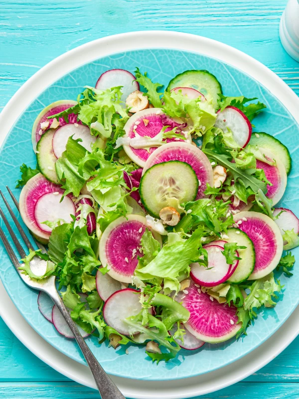 Cucumber & Radish Salad