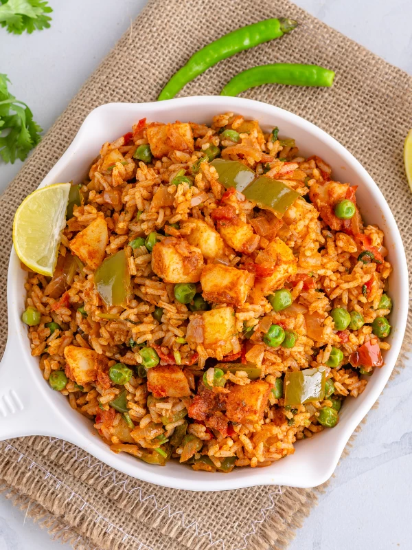 Masala Veg Tawa Rice