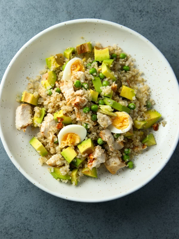 Quinoa Egg Fried Rice