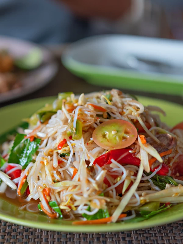 Paneer veggies vermicelli