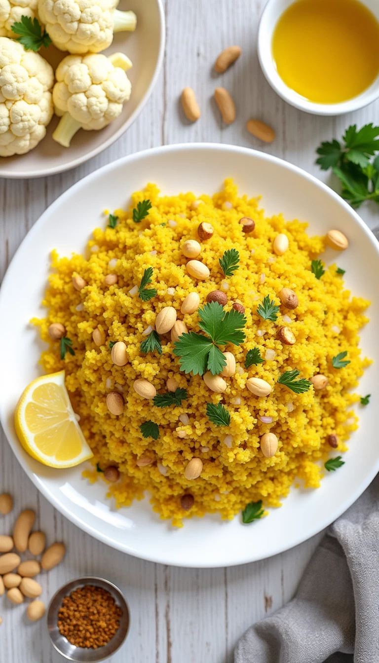 Cauliflower Poha