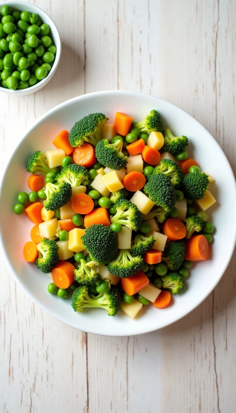 Diet +/- Mix Veg 3 (Beans, Peas, Carrot, Turnip, Sweet Corn, Broccoli)